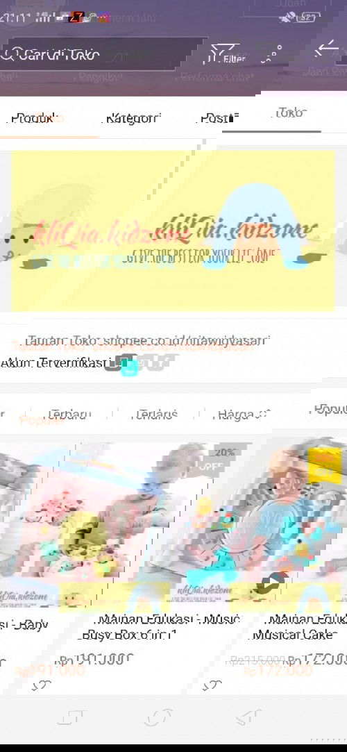 Jual mainan dan perlengkapan anak/bayi