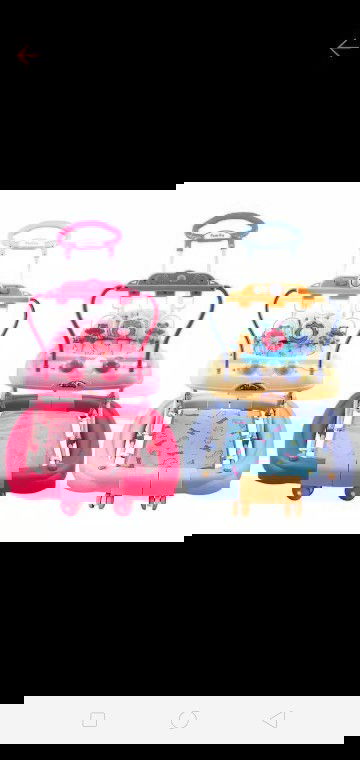 baby Walker atau meja makan