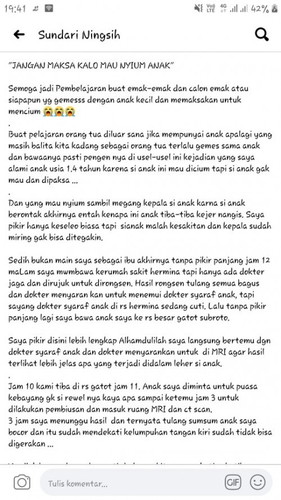 ngeri akutuh bacanya