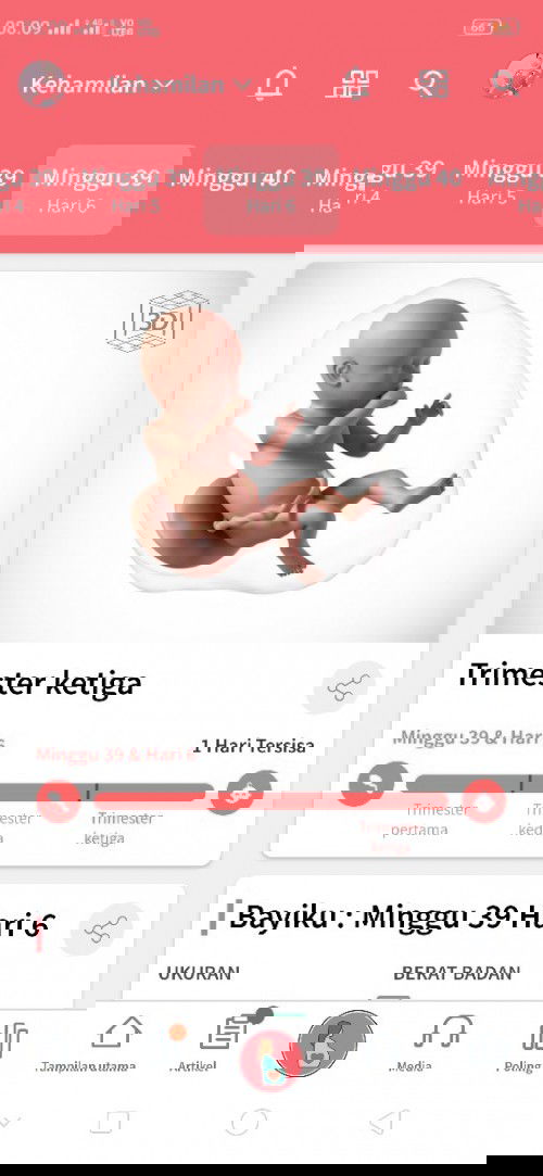 jadi wory besok hpl tapi belm ada tanda tanda