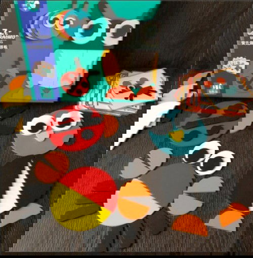 Ghép hình con vật funboard