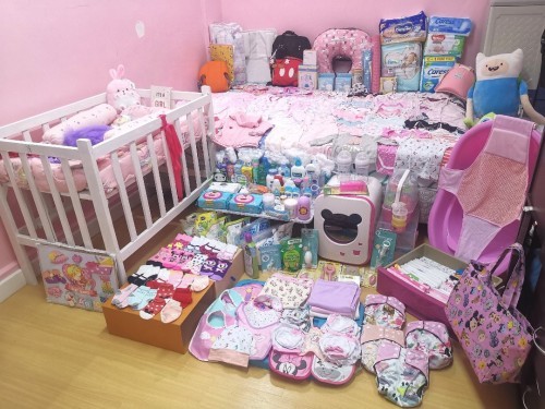 Mga naipon kong gamit ni baby ❤️