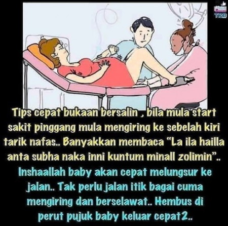 Tips Mudah Bersalin