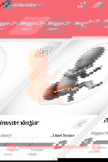 Hpl sudah dekat tapi belum ada tanda tanda lahiran