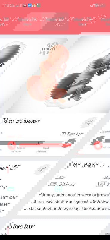 Ilang months napo ang 29 weeks????