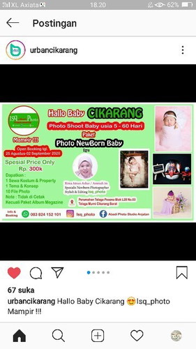 Jasa foto bayi Cikarang