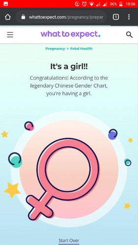 Naniniwala po ba kayo sa chinese gender calendar? 😁