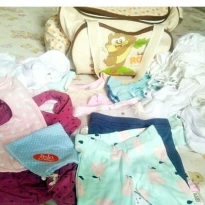 Giving Away Preloved Clothes for Baby.