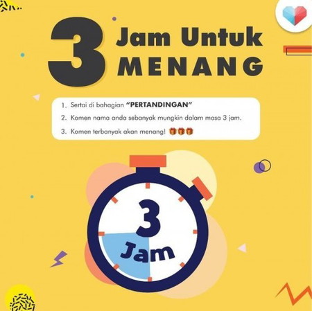 Anda cukup pantas & hebat? Jom 3 Jam untuk menang!