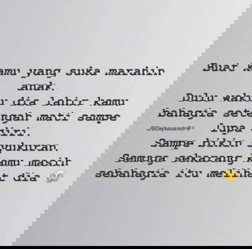 Sekedar info untuk orang tua