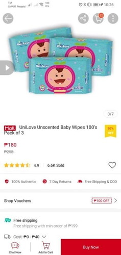 baby wipes