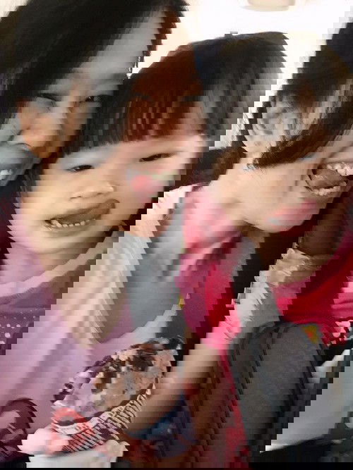 Bonding time with my little niece