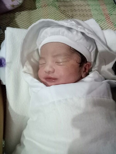 Baby is out