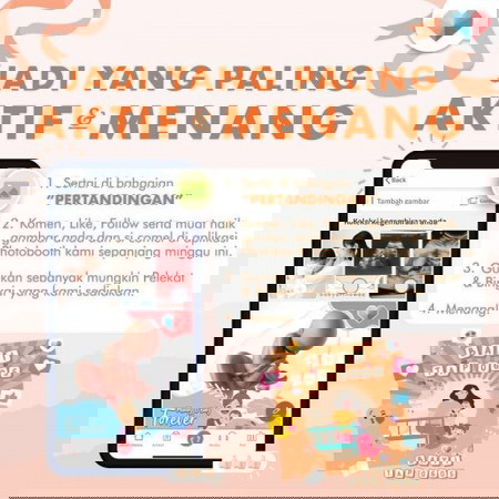 Jadi yang paling aktif & Menang!