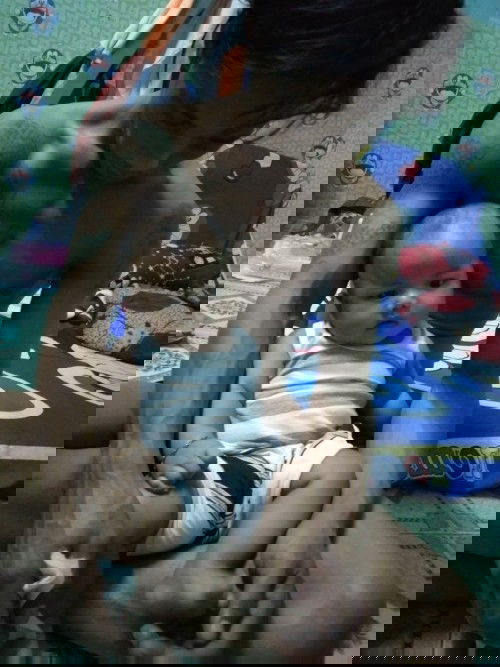 Chàng trai 3 tháng tuổi