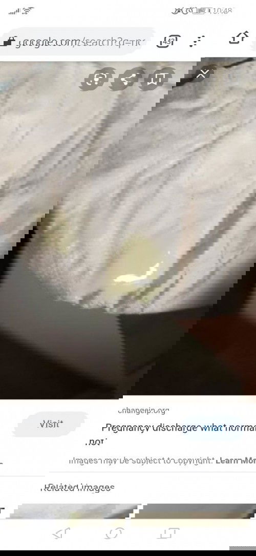 Cervical mucus almost 36 weeks