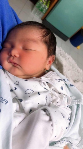 แตกแล้วจ้า 38+4week น้องดีไซน์