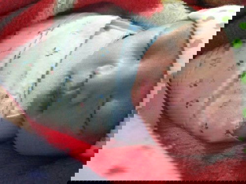 telah lahir ☺ 38w5d dngan bb 3,4