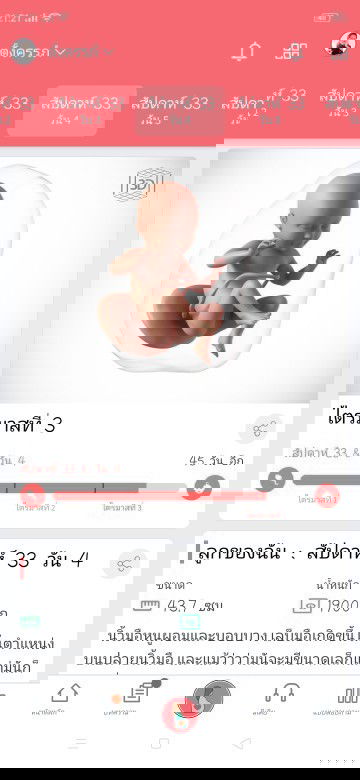 ลูกคนแรกค่ะ
#ท้องแรกจร้า ตื่นเต้นมากค่ะ ตั้งแต่มีน้องจะทำอะไรๆก็ระวังๆมากขึ้น บ้านนี้33+4แล้วจร้า แล