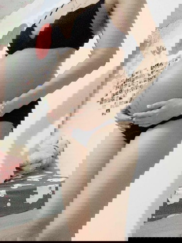 24 weeks แล้วนะ เหมือนอุ้มลูกบอล😆⚽️