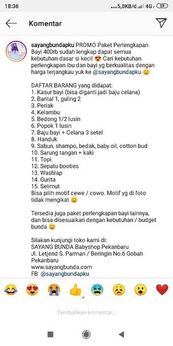baju bayi