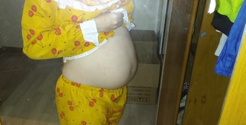 Cho em hỏi bụng em vậy tụt chưa ạ