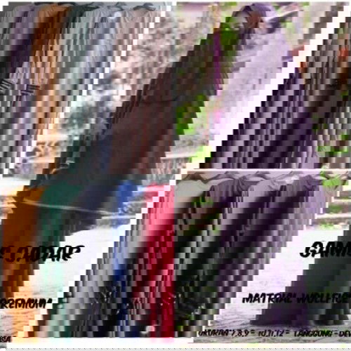 Gamis plus cadar IDR 220