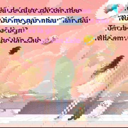 Đặt tên bé theo nơi lần đầu gặp mặt