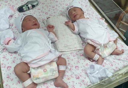 Baby twins