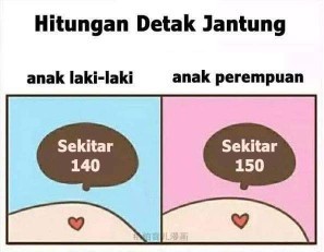 detak jantung bayi
