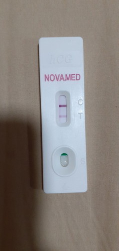 Hi..just want to ask if this is positive..but unti now my period is not coming almost 2 months