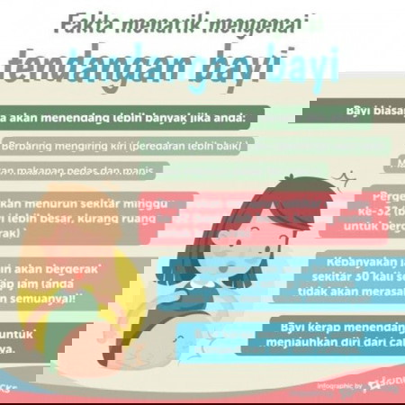 Fakta Menarik mengenai tendangan bayi anda!