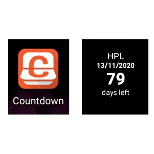 Aplikasi countdown
