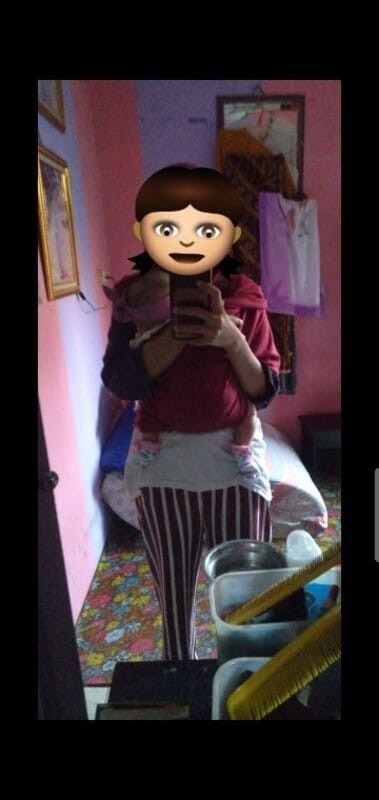 Cara Gendong m-shape