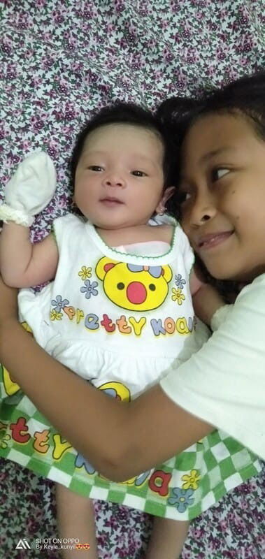 Jarak kakak dan adik