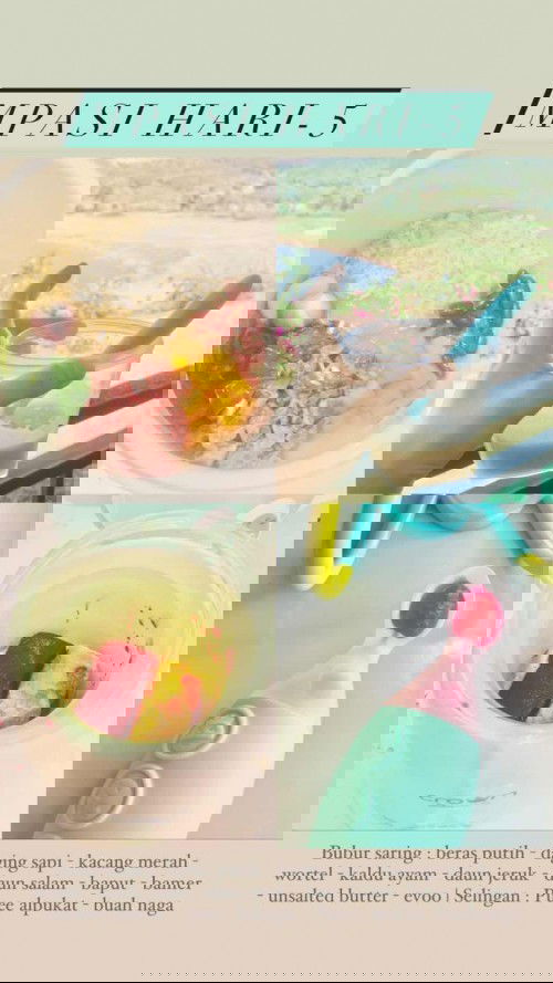 MPASI Hari ke 5-9 (Pengunaan blender untuk MPASI)