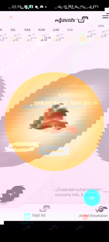 Ketika pendarahan saat hamil 3 mingu sedikitnya keluar terus atau hanya sesekali kluar 3 bercak dara