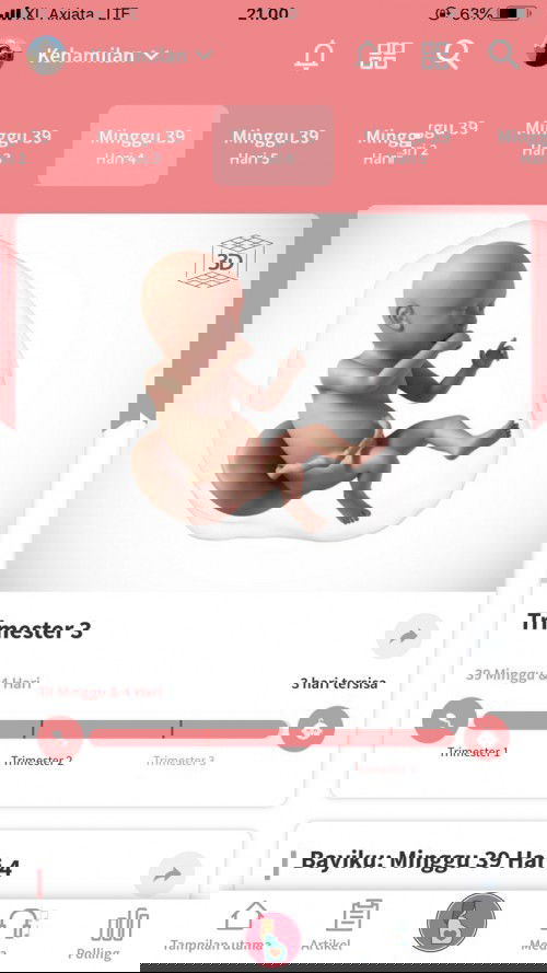 Menantikan anak pertama