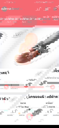 ใกล้คลอดแล้วดีใจจัง