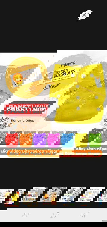 Lama pemakaian clodi