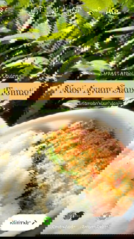 MPASI 8 BULAN+ | Nasi Ayam Saus Tomat