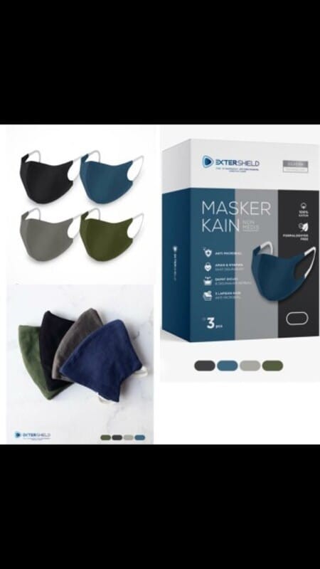 Masker extrashield dan HS