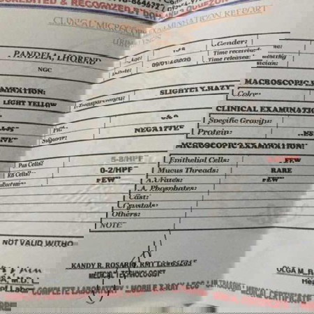 Urinalysis