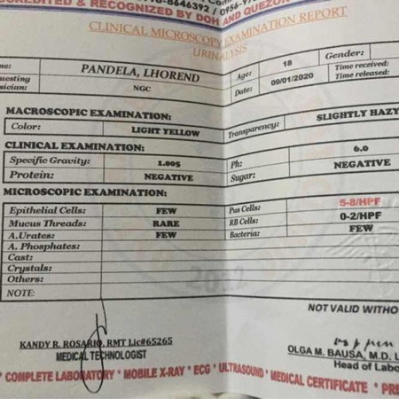 Urinalysis