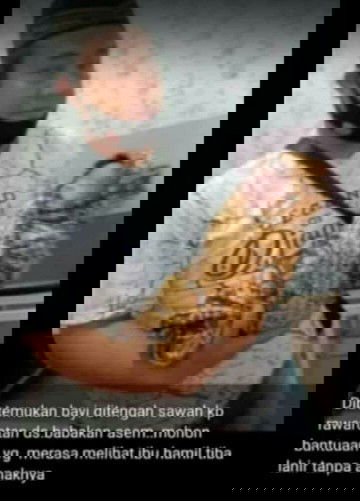 tega sekali ibunya😠