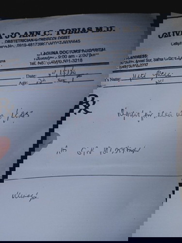 RESETA PO SAKIN NG OB?