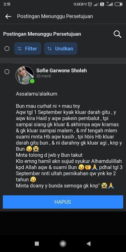 Sedih bnget 😥