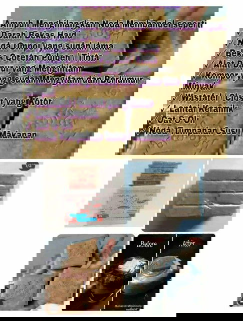 Noda di baju anak susah hilang