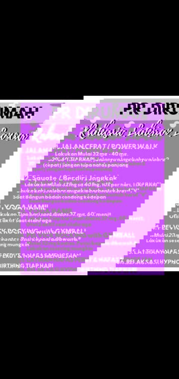 Rahasia Lahiran lancar