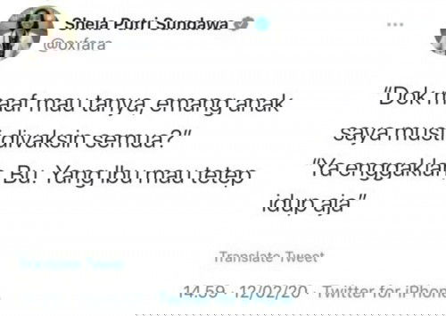 INTERMEZO : Jawaban "Ajaib" Seorang Dokter 🤣🥰